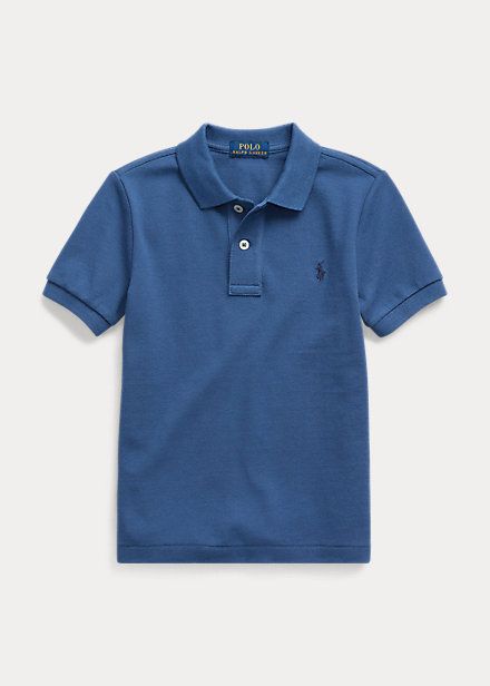 Boys' Cotton Mesh Polo Shirt - Ralph Lauren